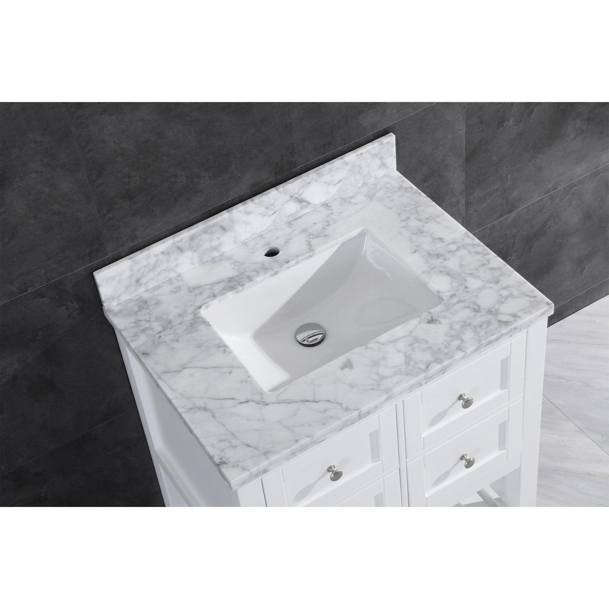 Vanity Cabinet Set White 35.5"W LV6-36W