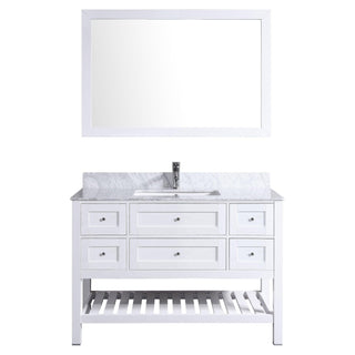 Vanity Cabinet Set White 41.375"W LV6-42W