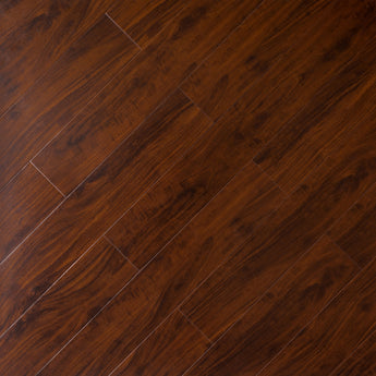 12mm Laminate Flooring LessCare Mahogany High Glossy Finish