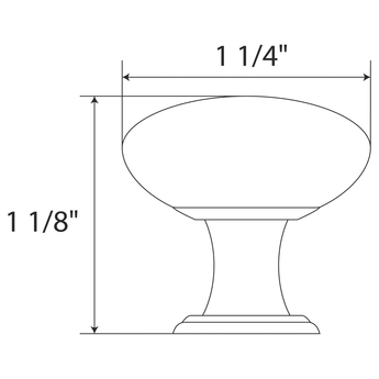 P-12B Black Knob