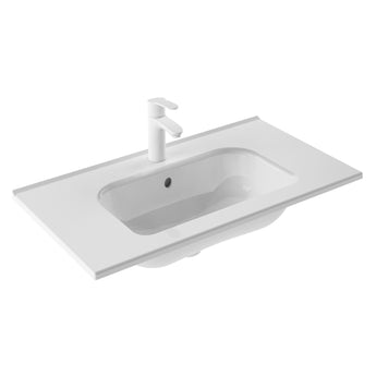 Modern 32 in. Washbasin Slim Ceramic RVT1-32 Photo for Royo Vanity Tops