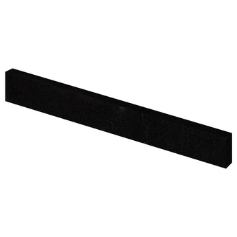 Absolute Black Granite Side Splash 21 1/4" x 4"