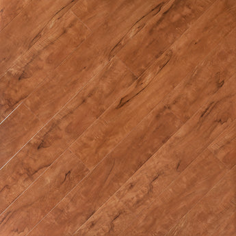 12mm Laminate Flooring LessCare Toffee Cherry High Glossy Finish