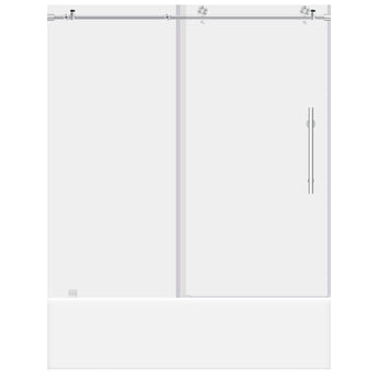 56-60 W x 62 H  Sliding Bathtub Door ULTRA-C