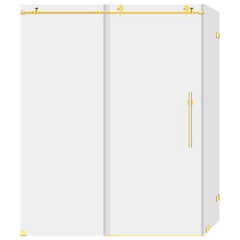 44-48 W x 76 H  x 34 1/2 D Sliding Shower Enclosure ULTRA-C Gold