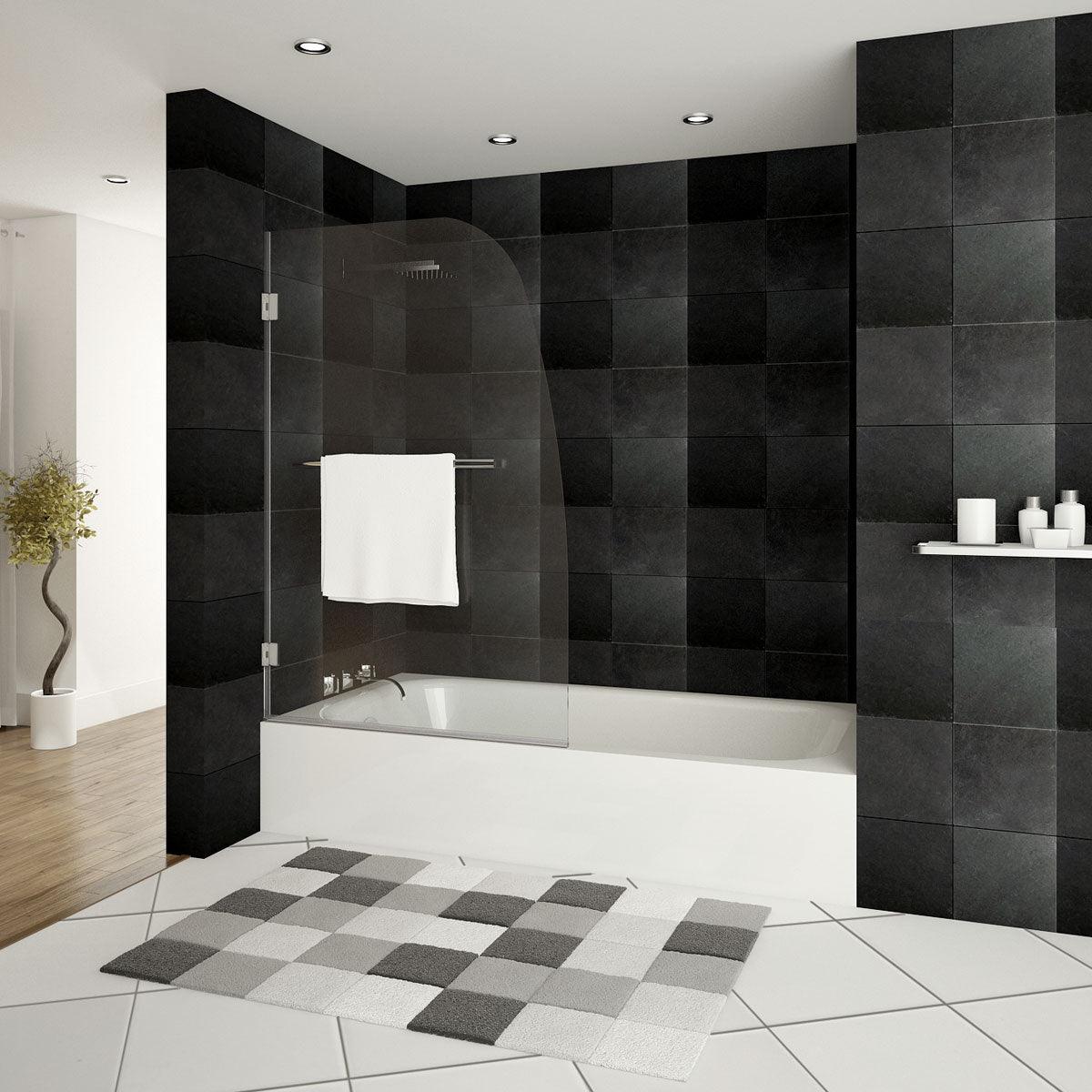 34 W x 58 H  Swing-Out Bathtub Door ULTRA-F