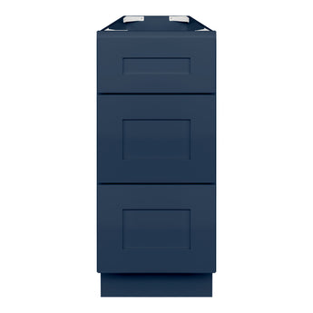 Vanity Drawer Base Cabinet VDB1221345 Danbury Blue LessCare 12 in. width 34.5 in. height 21 in. depth