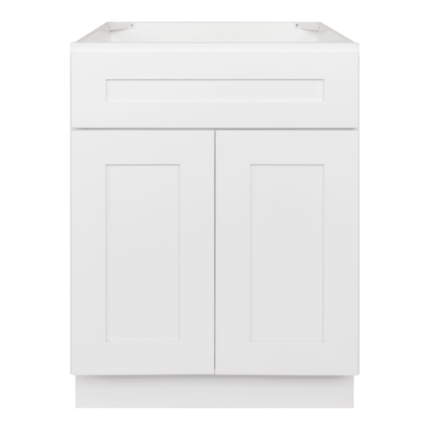 24 W x 21 D x 34.5 H Vanity Sink Base Cabinet - Alpina White