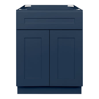 Vanity Sink Base Cabinet VSB2421345 Danbury Blue LessCare 24 in. width 34.5 in. height 21 in. depth